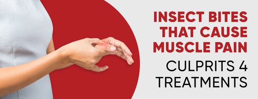 Insect Bites That Cause Muscle Pain: Culprits [4 Treatments]