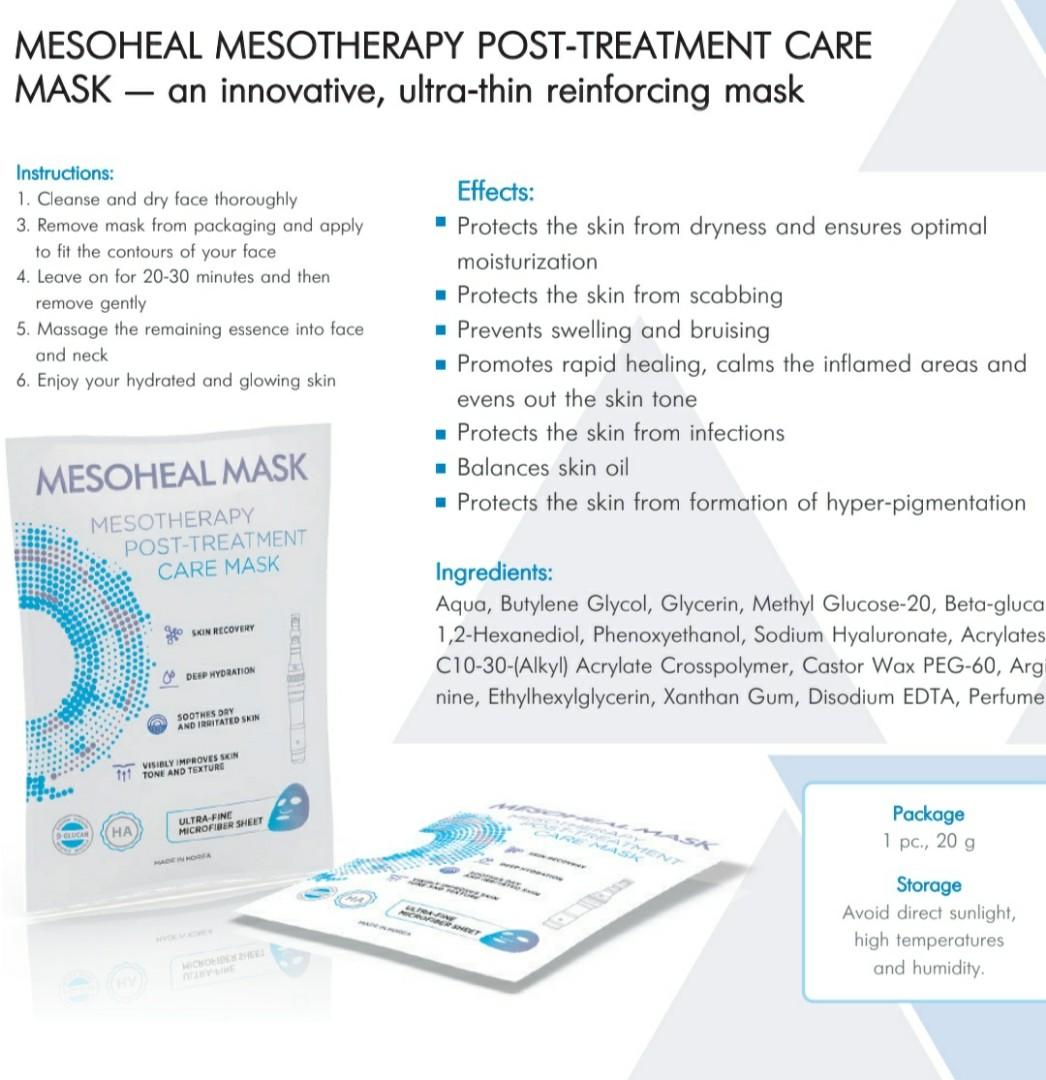 MESOHEAL® Post-Treatment Aftercare Mask